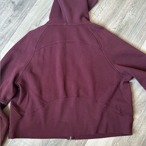 NWOT Lululemon Scuba Oversized Full-Zip, Cassis - Picture 10 of 11